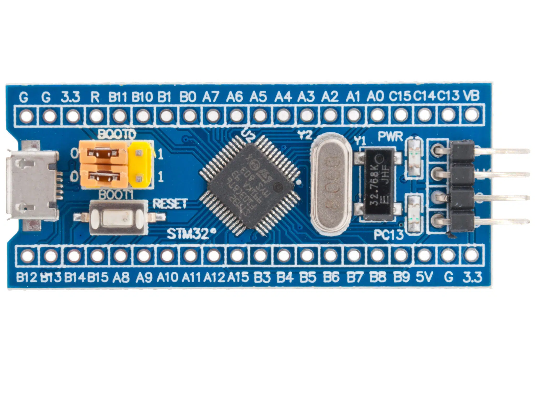 blue-pill-2048x1536.jpg.webp STM32 Blue Pill (STM32F103C8T6) - Image 1